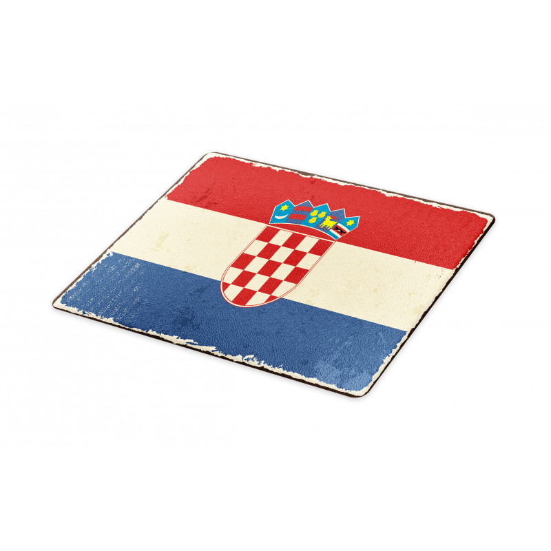 Vintage Look National Flag Cutting Board