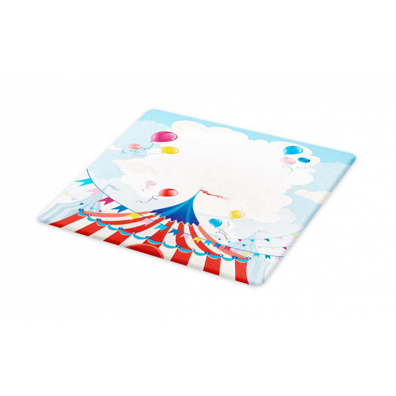 Circus Day Canvas Tent Cutting Board