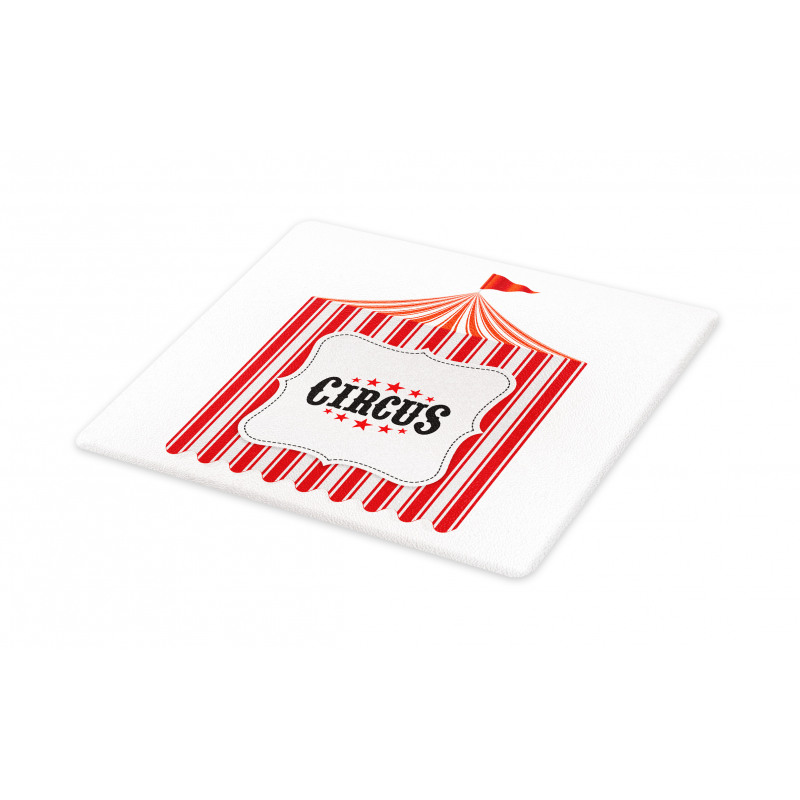 Circus Tent Flagpole Cutting Board