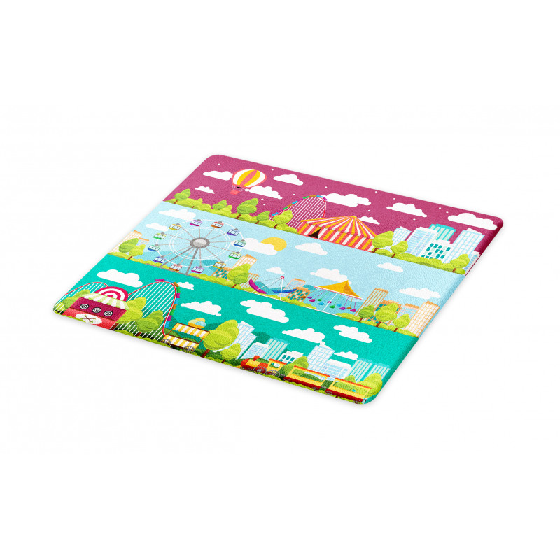 Carousels Slide Swings Cutting Board