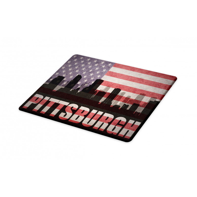 Flag Grunge Themed Cutting Board