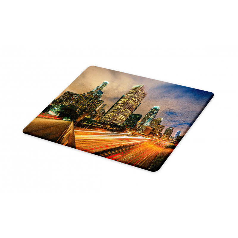 Los Angeles in Motion Blur Cutting Board