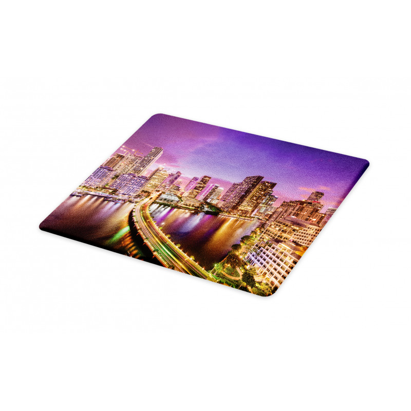 Shot of Florida Miami Downtown Cutting Board