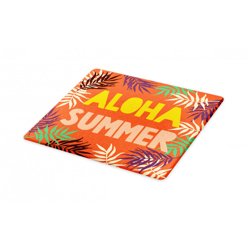 Aloha Summer Exotic Style Cutting Board