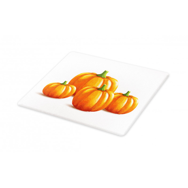 Fall Season Fruits Cutting Board