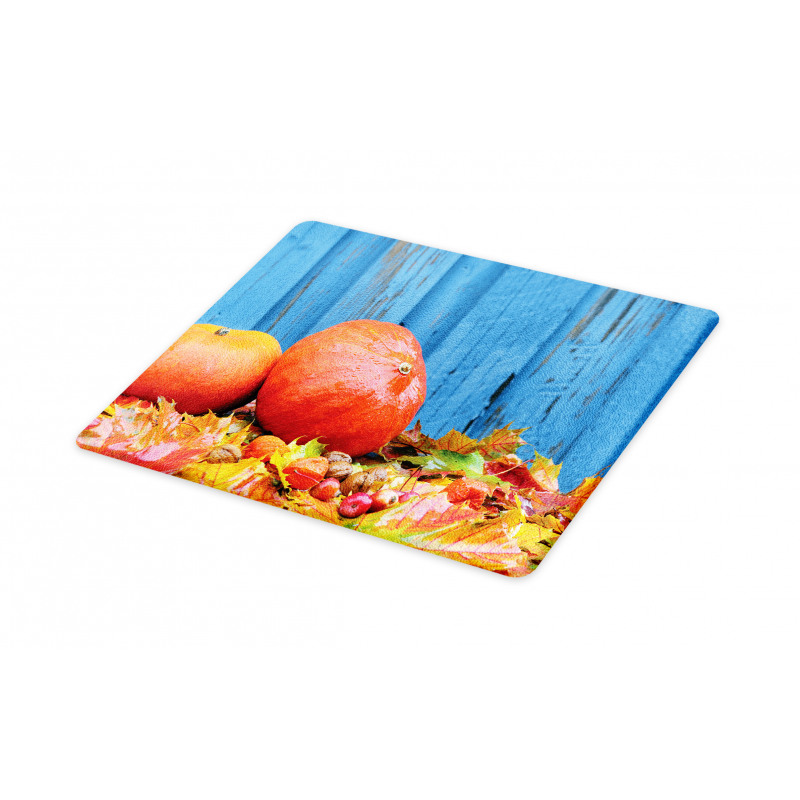 Fruit and Fall Leaf Cutting Board