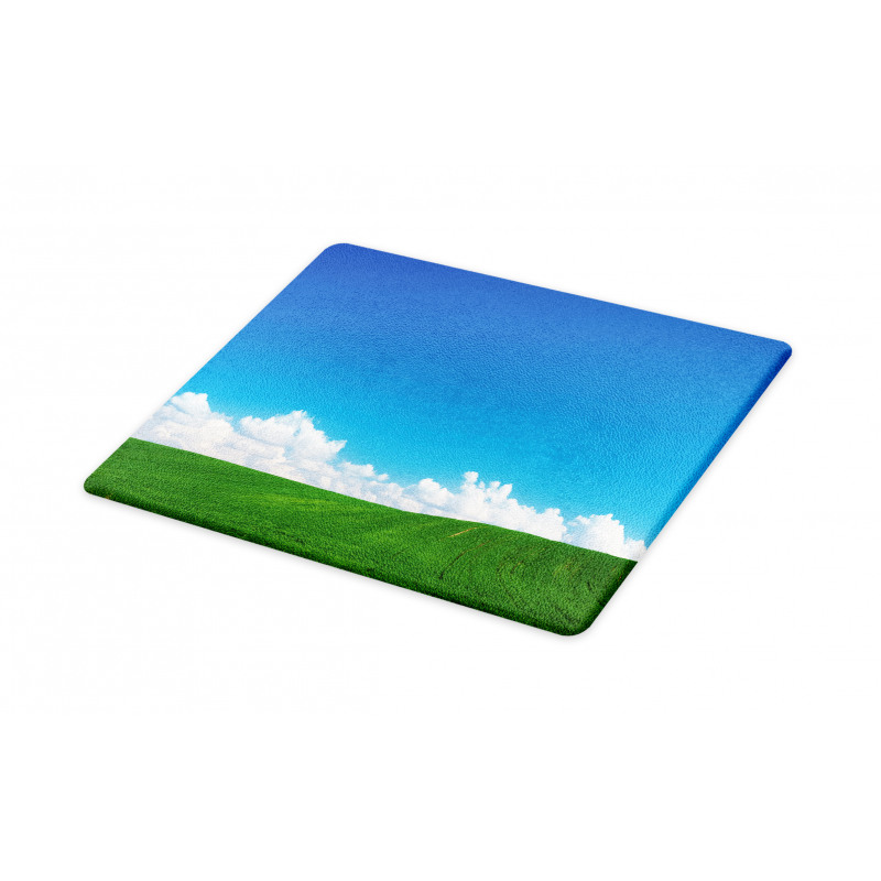 Puffy Clouds Nature Theme Cutting Board