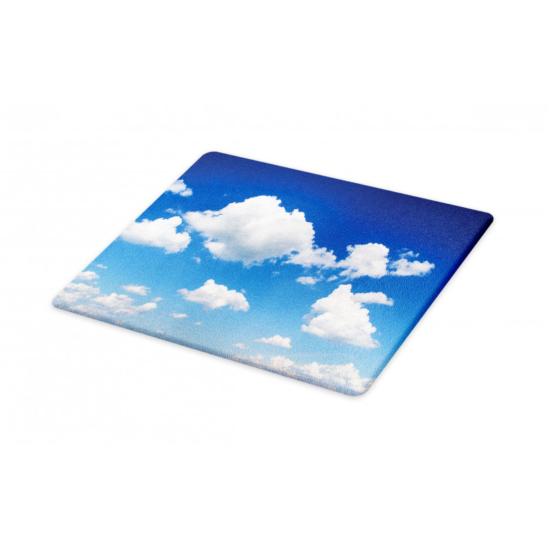 Fluffy Cloudscape Daylight Cutting Board