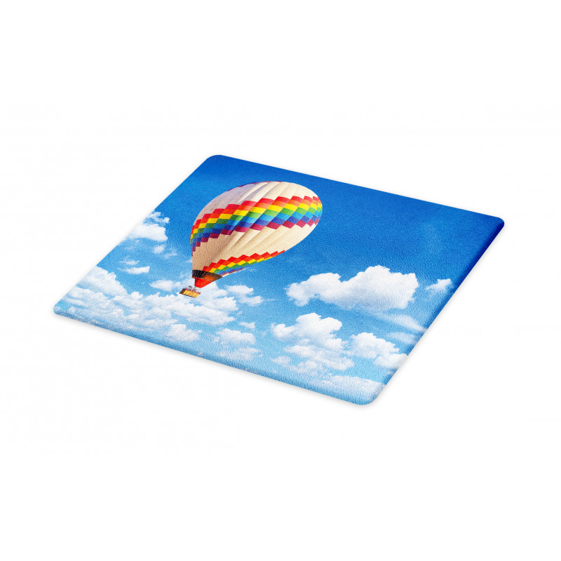 Colorful Hot Air Balloon Cutting Board