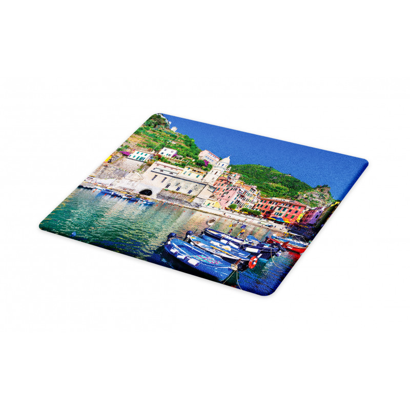 Panoramic Italian Village Cutting Board