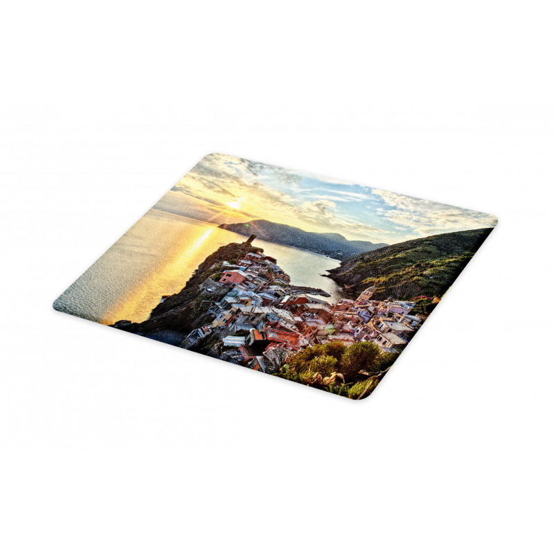 Sunrise View with Cliffs Cutting Board