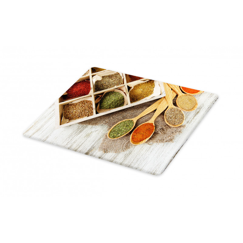 Box Design of Spices Shot Cutting Board