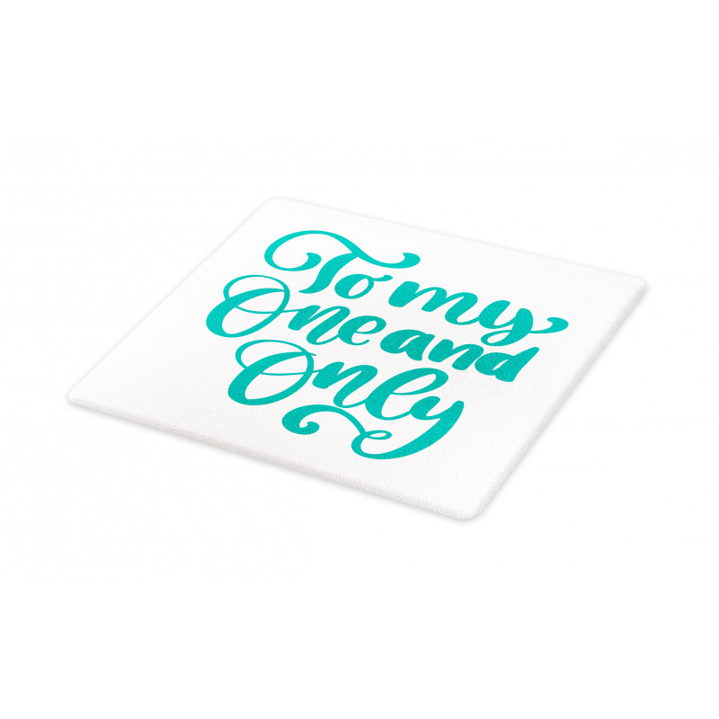 Vibrant Wording Cutting Board