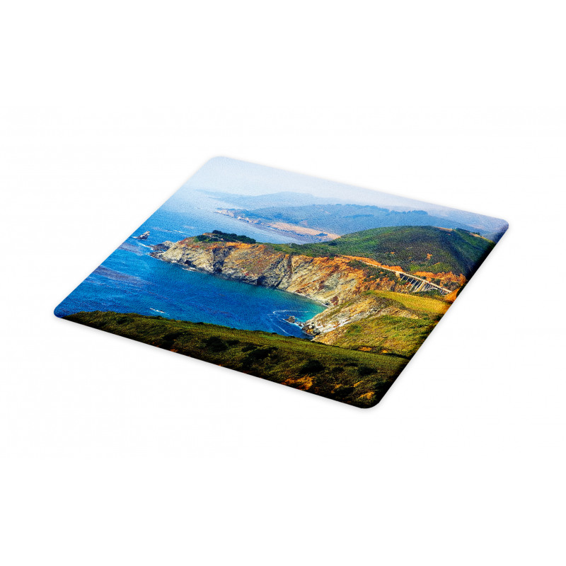 California Coast Mountains Cutting Board