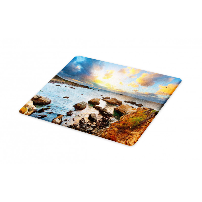 Ocean Coast at Sunrise View Cutting Board