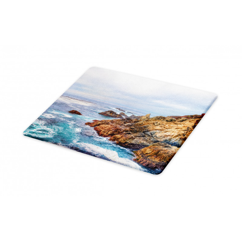 Garrapata Beach Rocky Coast Cutting Board