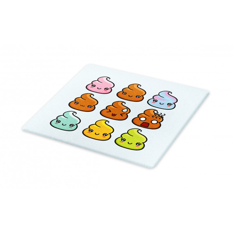 Kawaii Cartoon Cutting Board