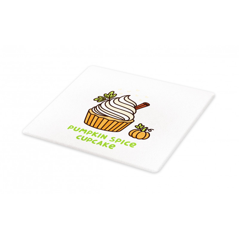 Autumn Cupcake Cutting Board