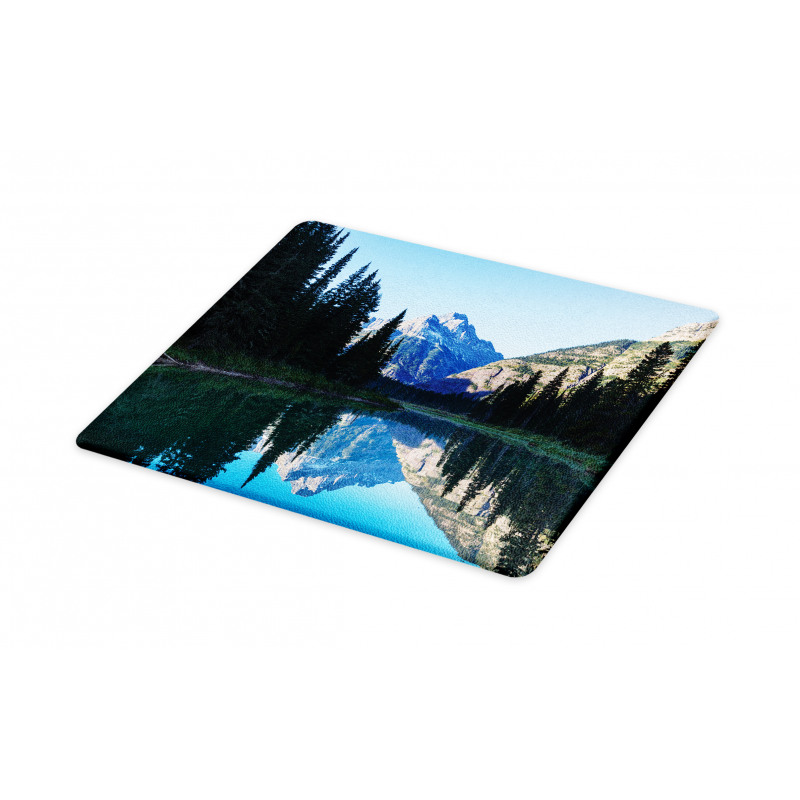 Mountain Reflection on Lake Cutting Board