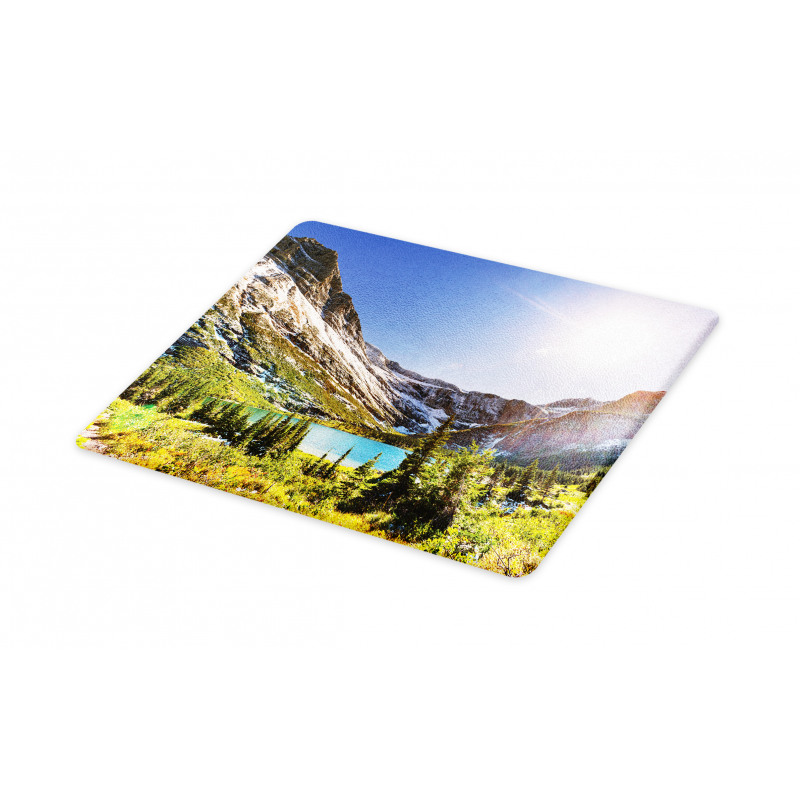 Peaceful Nature Scene Montana Cutting Board