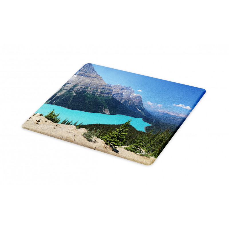 Aerial Vista Peyto Lake Cutting Board