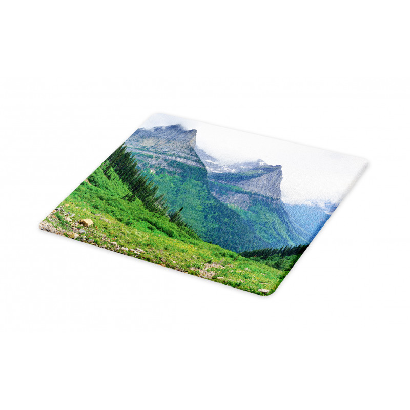 Summer Landscape with Grass Cutting Board