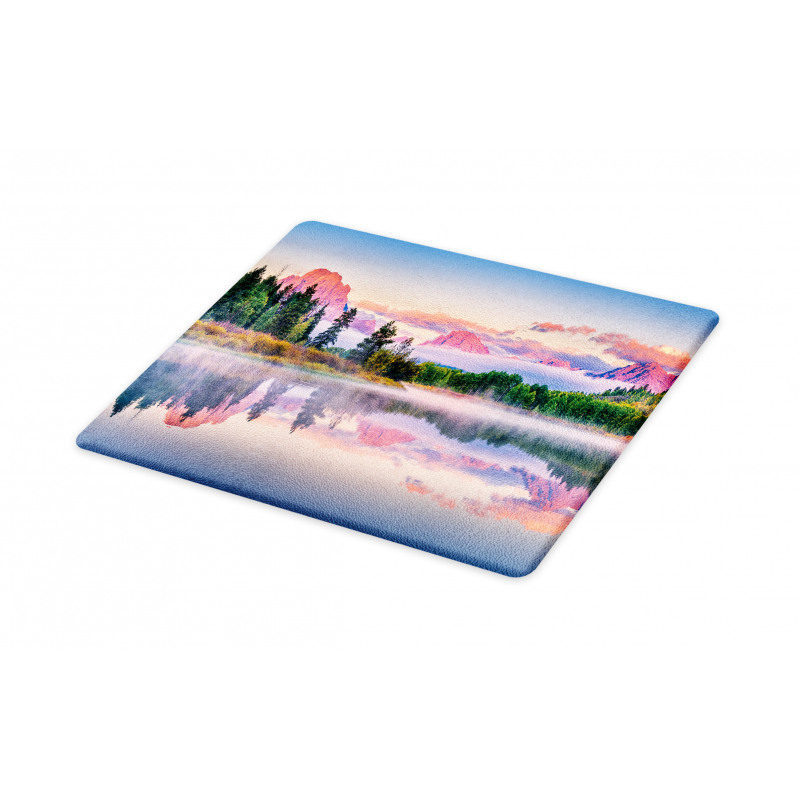 Calm Sunrise on Snake River Cutting Board