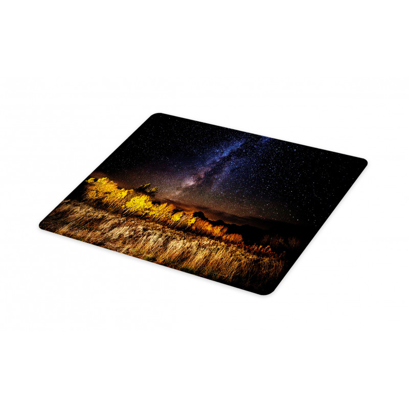 Milky Way Aspens and Tetons Cutting Board