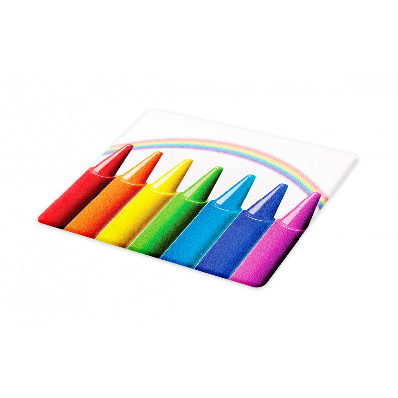 Painting Craft and Rainbow Cutting Board