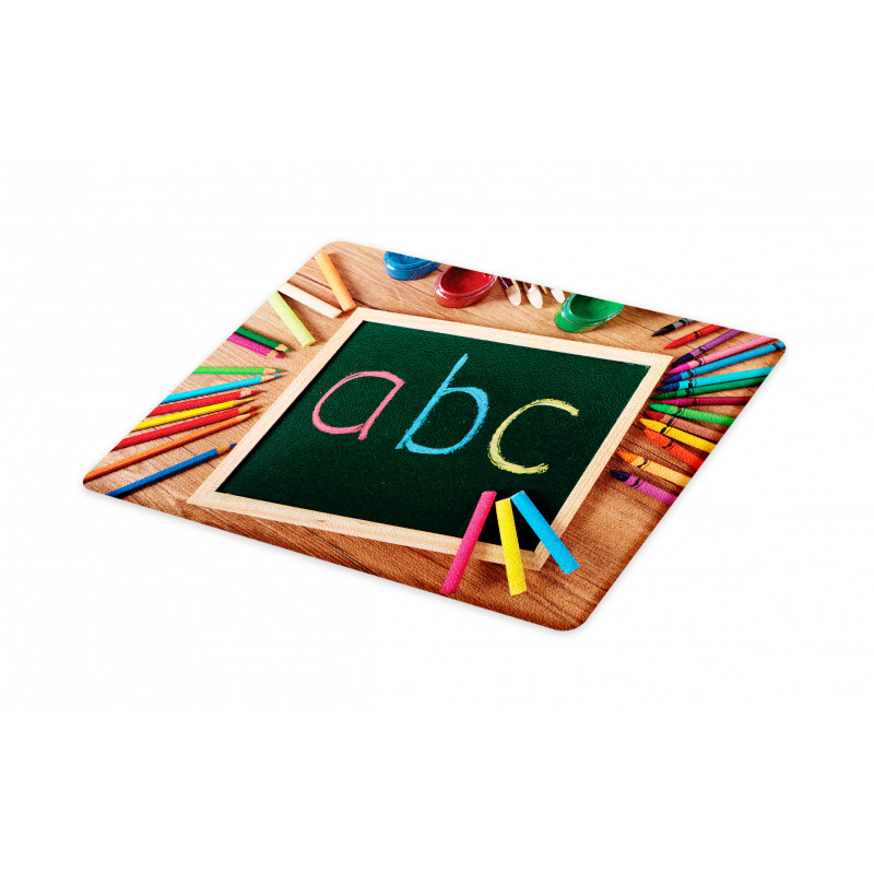 School Craft Themed Photo Cutting Board