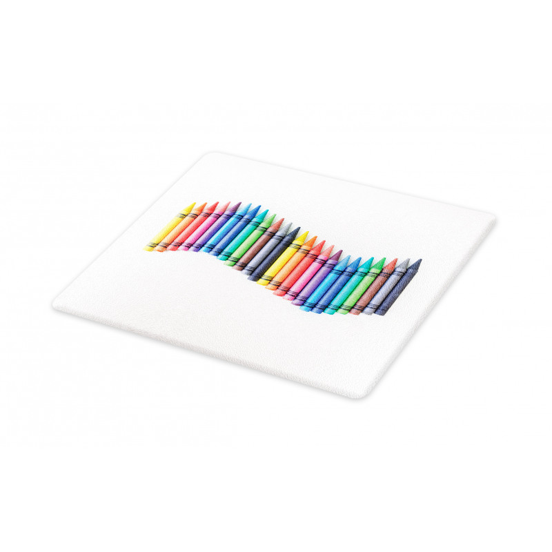 Tiny Wavy Painting Craft Cutting Board