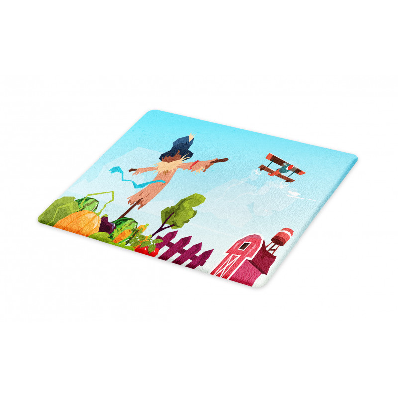 Countryside Cartoon Cutting Board