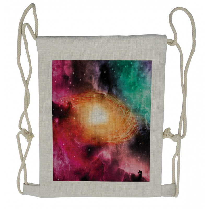Galaxy Stardust Cosmos Drawstring Backpack