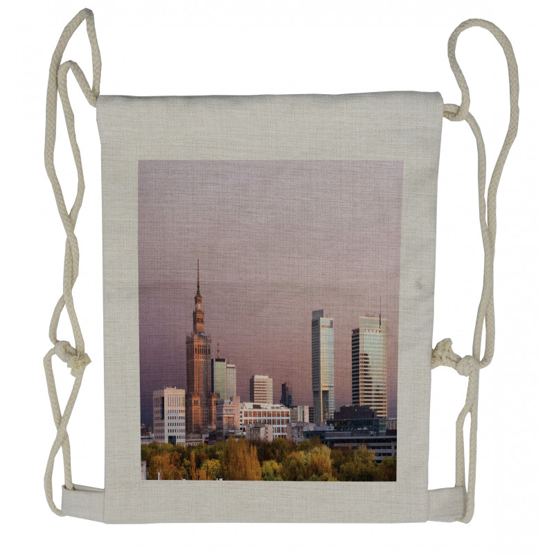 Warsaw Capital Srodmiescie Drawstring Backpack