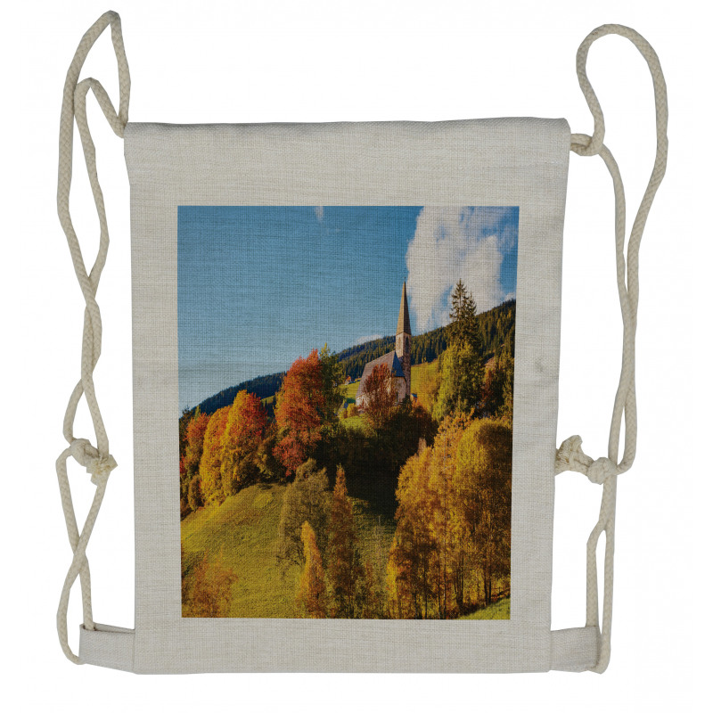 Village Santa Magdalena Rural Drawstring Backpack