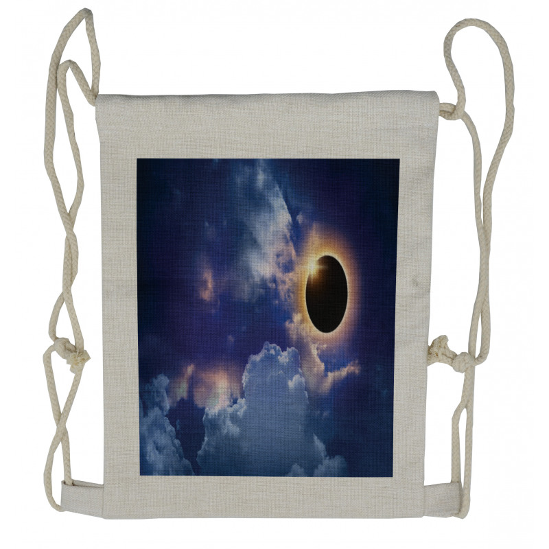 Natural Phenomenon in Sky Drawstring Backpack