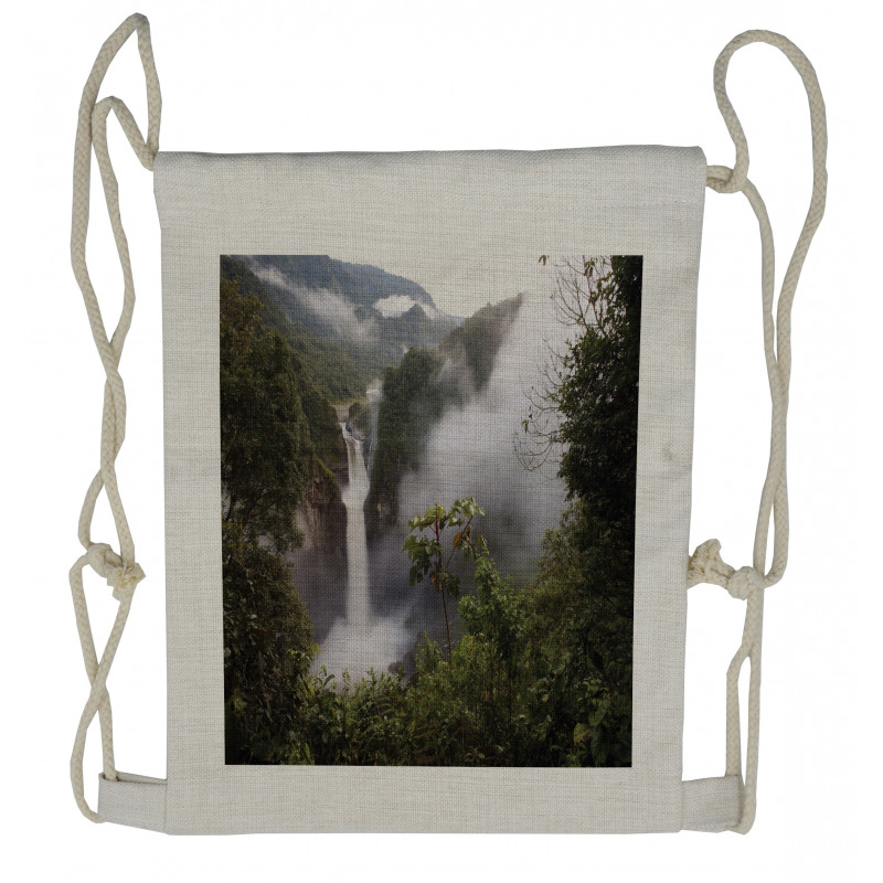 San Rafael Waterfalls Drawstring Backpack