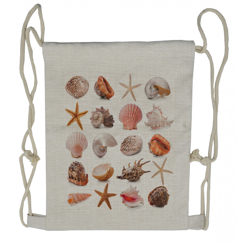 Mollusk Summer Holiday Drawstring Backpack