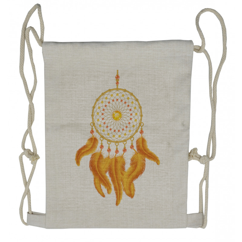 American Indigenous Drawstring Backpack