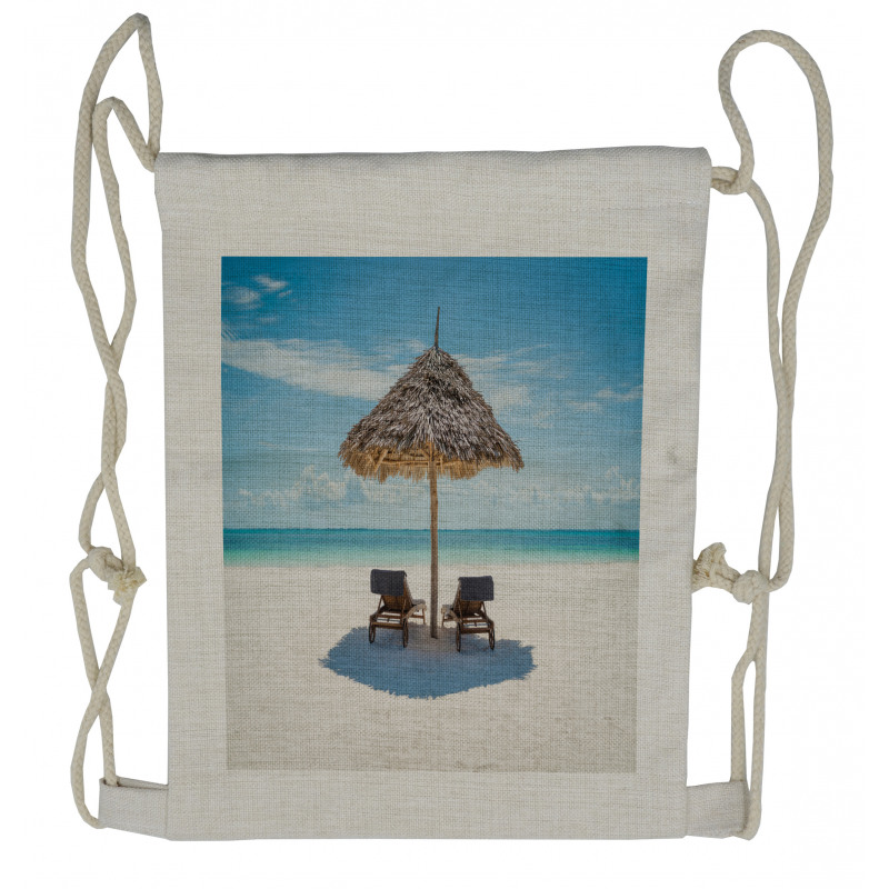 Zanzibar Eastern Scenery Drawstring Backpack