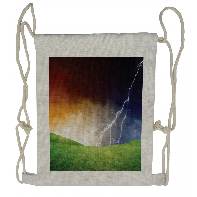 Thunder Field Drawstring Backpack