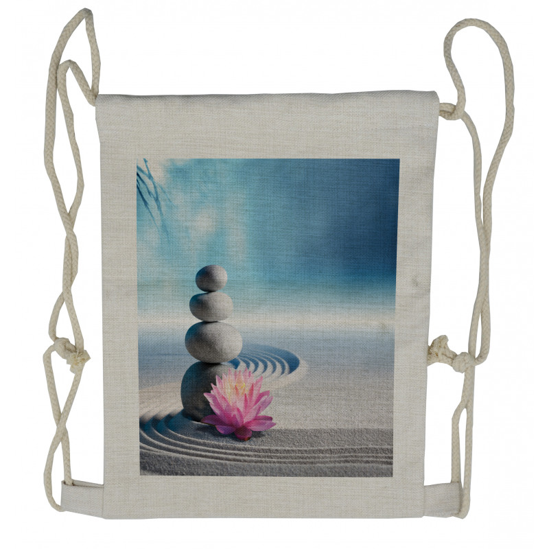 Meditation Harmony Drawstring Backpack