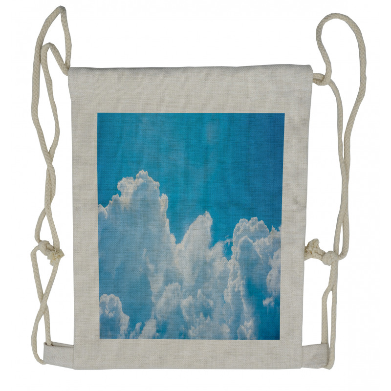 Clouds Sky Heaven Drawstring Backpack