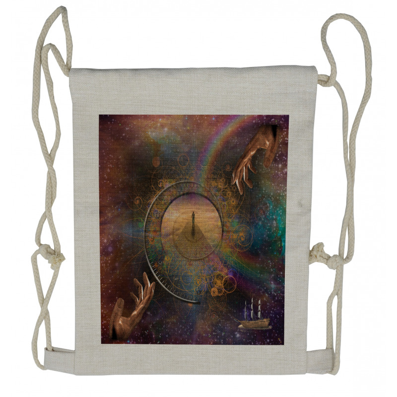 Eternity Fantasy Drawstring Backpack