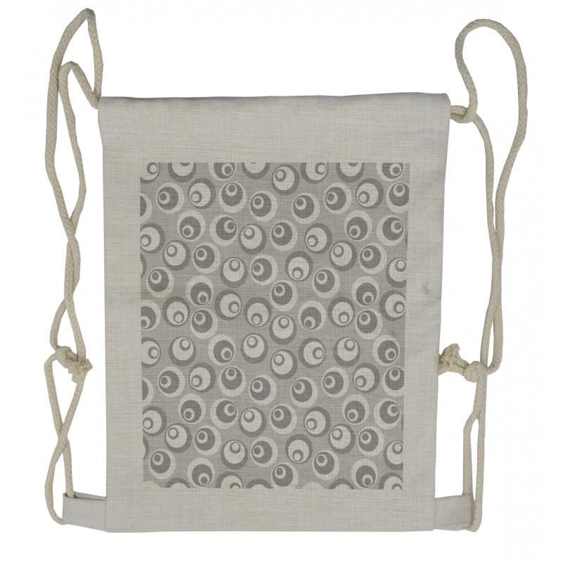Abstract Art Modern Drawstring Backpack
