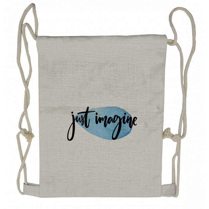 Imagine Inspiration Drawstring Backpack