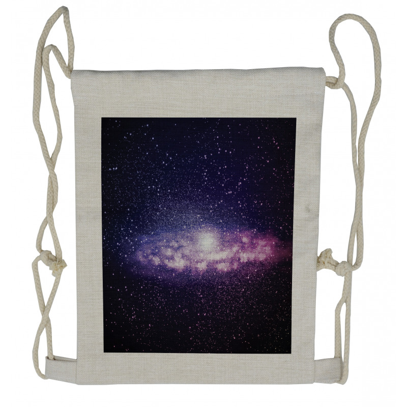 Nebula Cloud Milky Way Drawstring Backpack