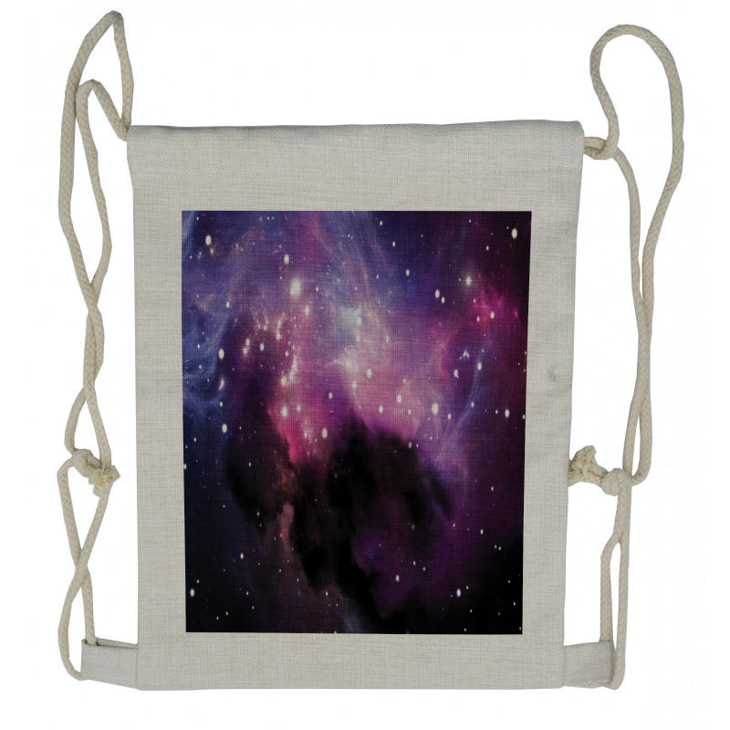 Nebula Cosmos Image Drawstring Backpack