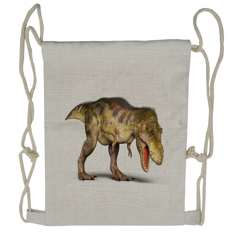 Prehistoric Animal Drawstring Backpack