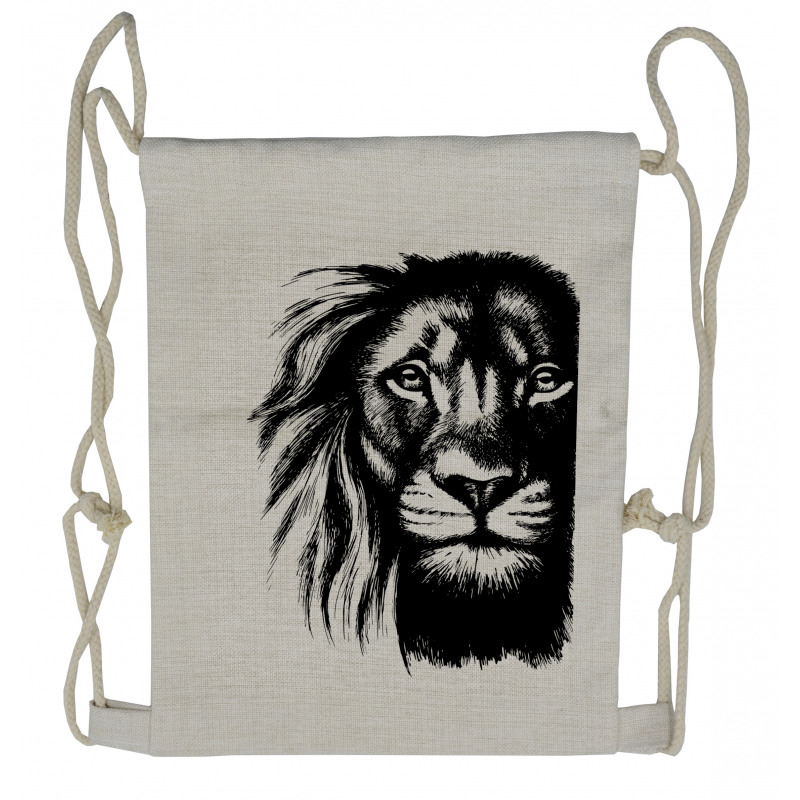 Wild Safari Life Drawstring Backpack